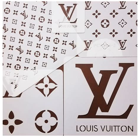 stencil louis vuitton cake|Louis Vuitton stencil svg.